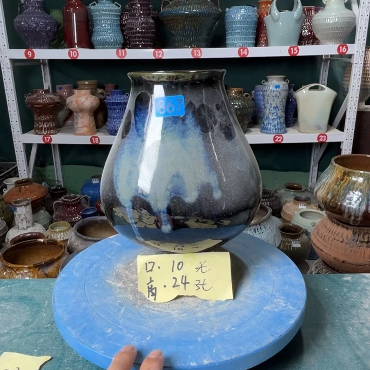 景德镇陶瓷花盆花器867