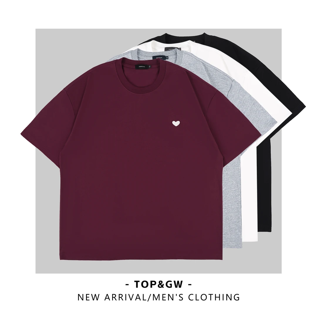 【夹心】纯棉圆领凉感透气防晒速干轻薄美式T恤上衣街头LL11