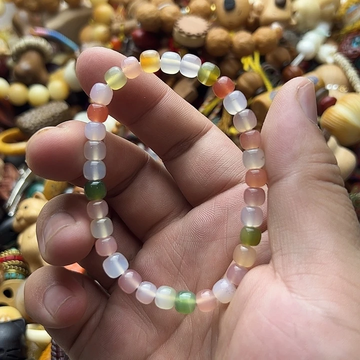 木质非金属盐源手链