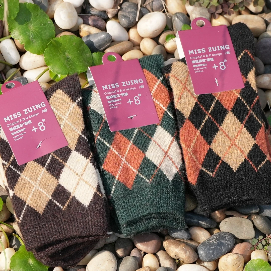 【田园刘娟】中筒袜