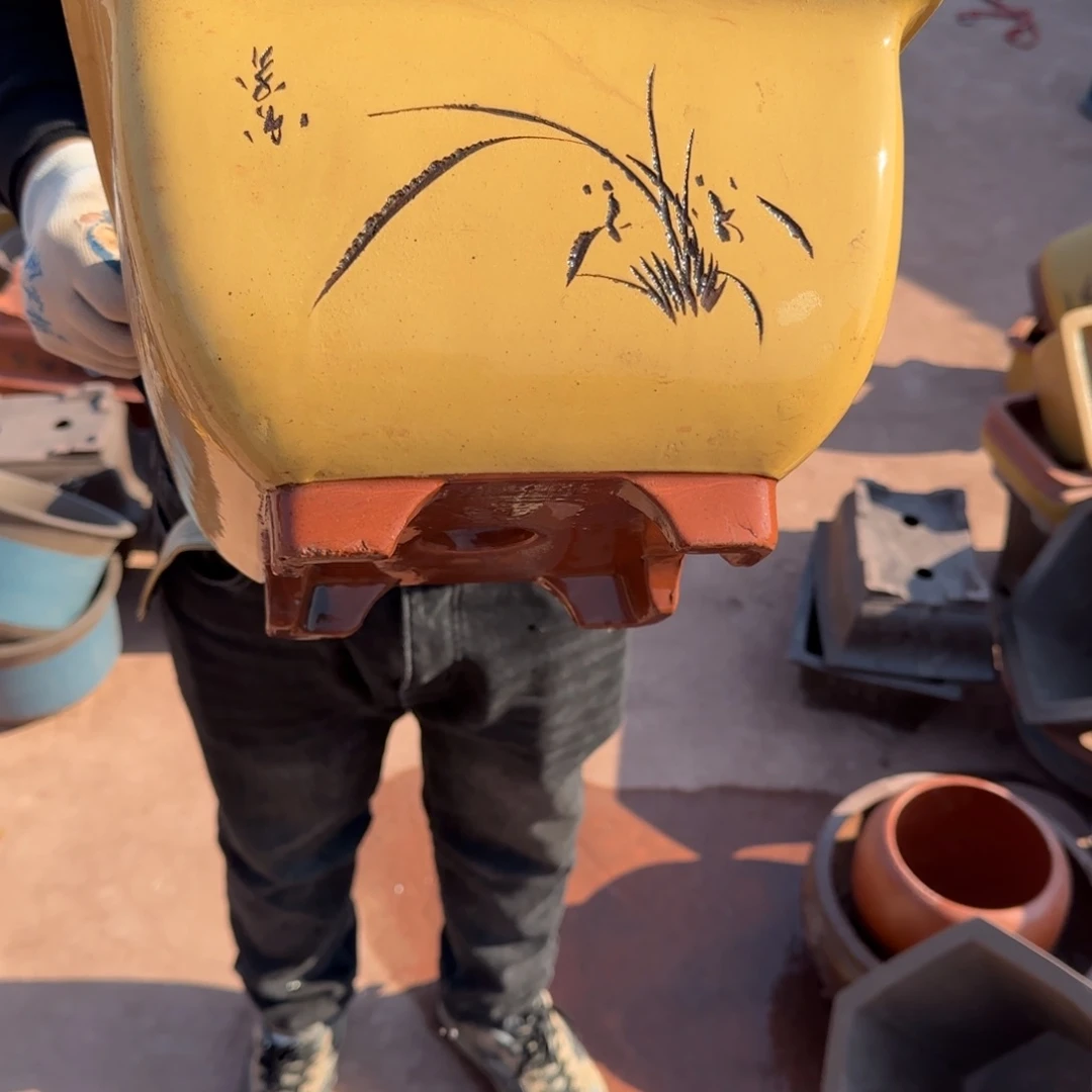 紫砂花盆口径25.15口径