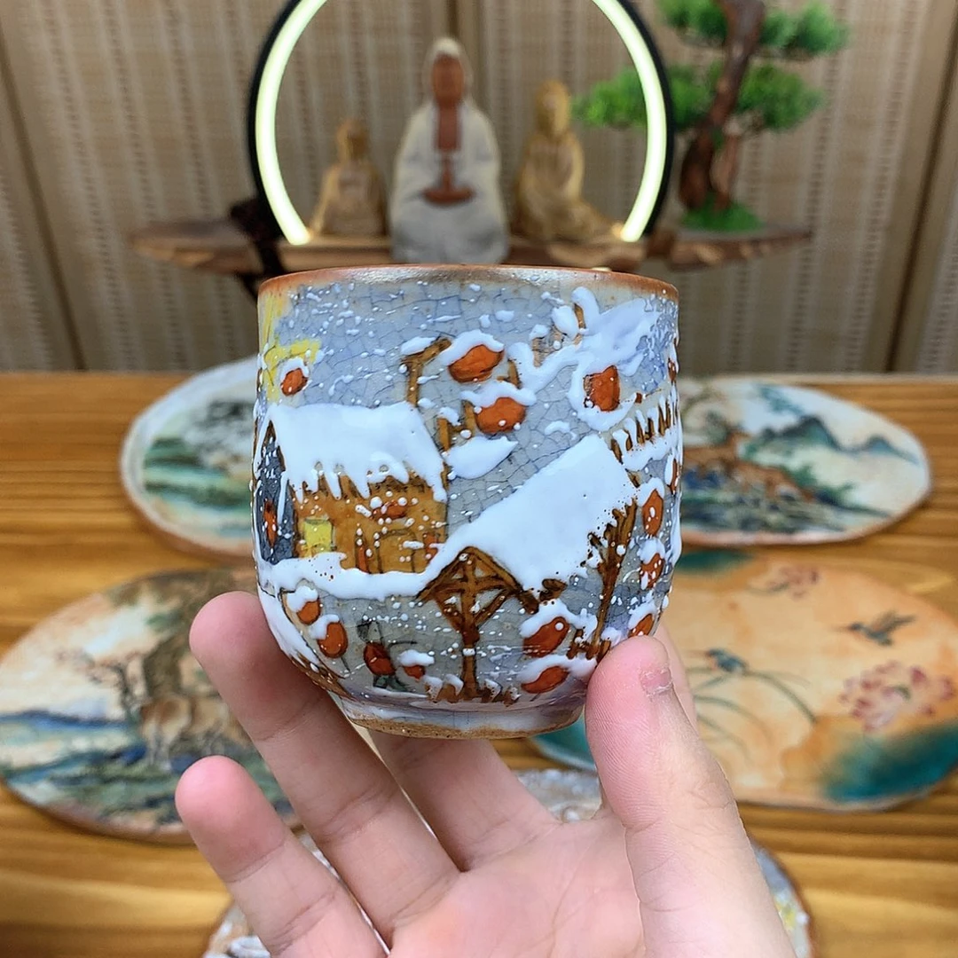 摆件景德镇陶瓷手作