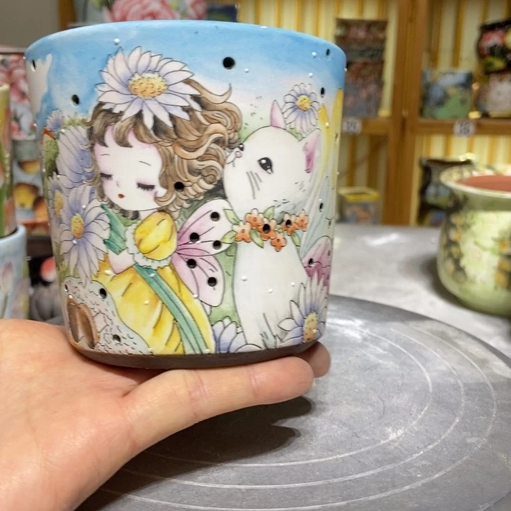 景德镇艺术手绘作品