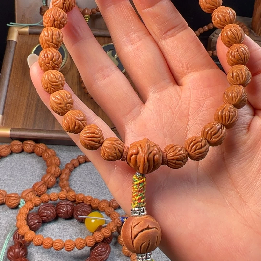 F***哥桃核吊坠1.0金蟾玉龙脊现货