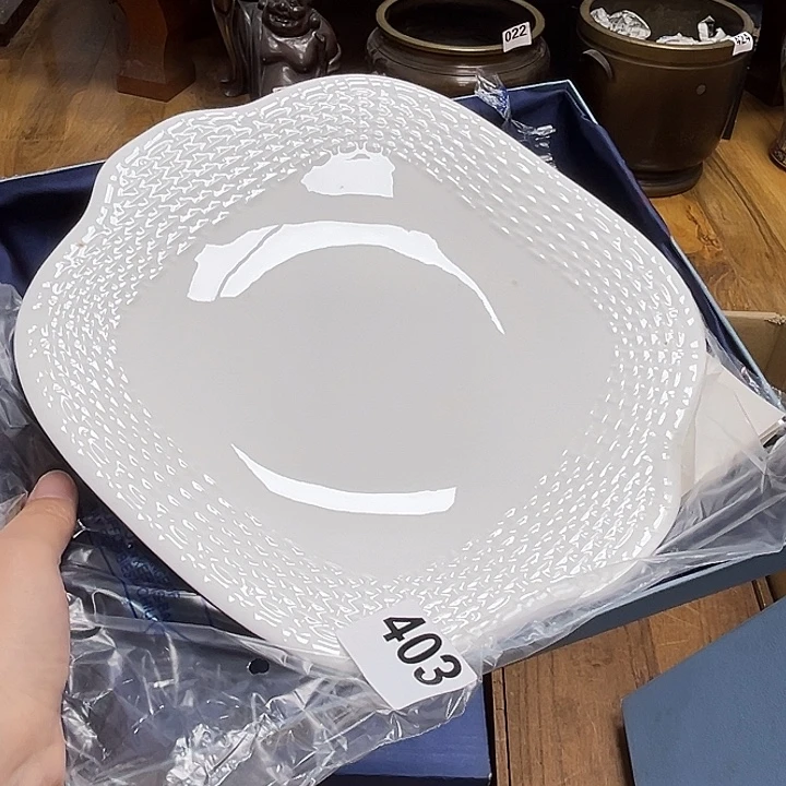 瓷片呀工艺品摆件瓷器摆件正能量