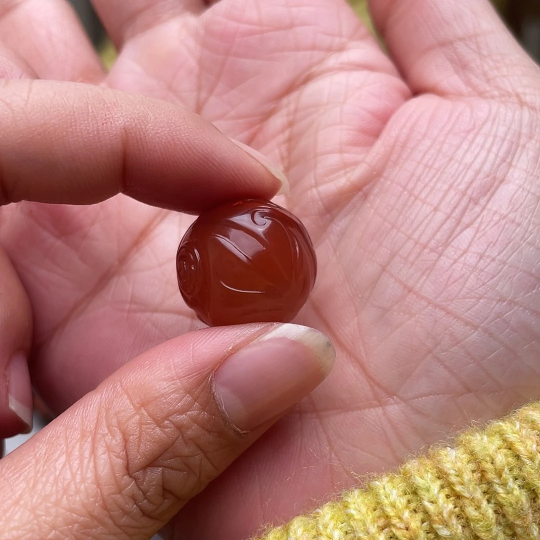 南红玛瑙吊坠未镶嵌增