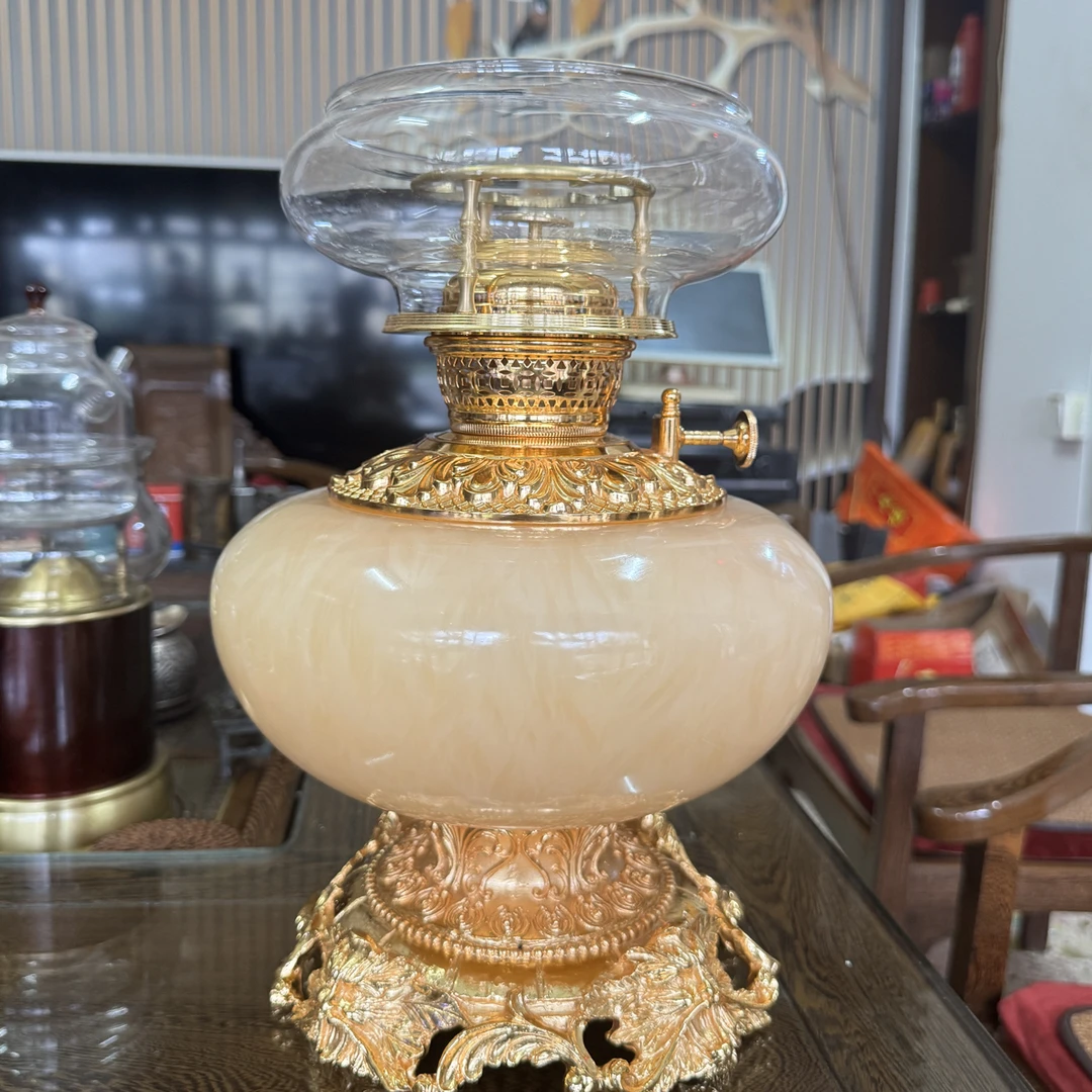 复古方脚玉石打造的时尚空气灯，独特设计点亮空间