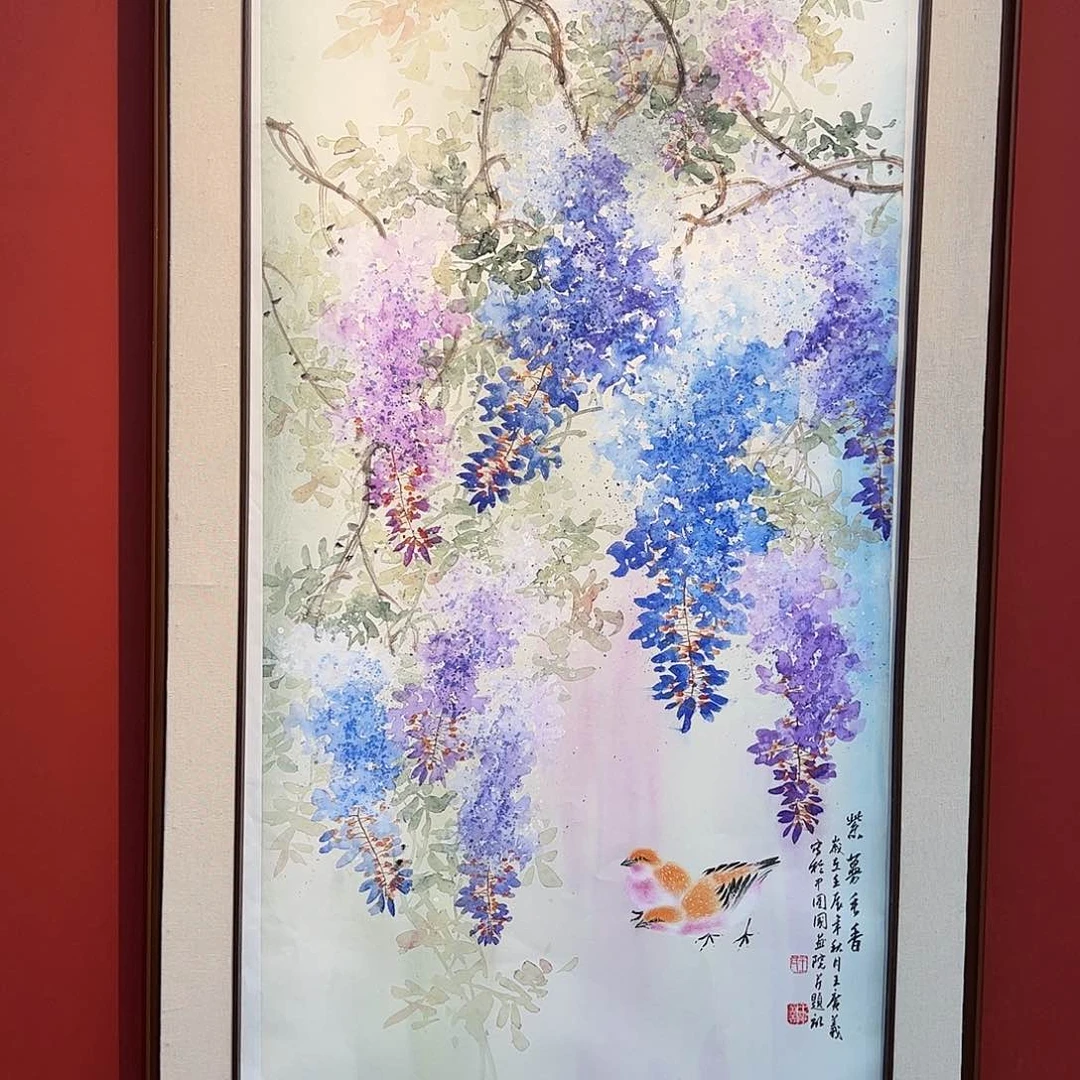 国画王广义老师国画作品