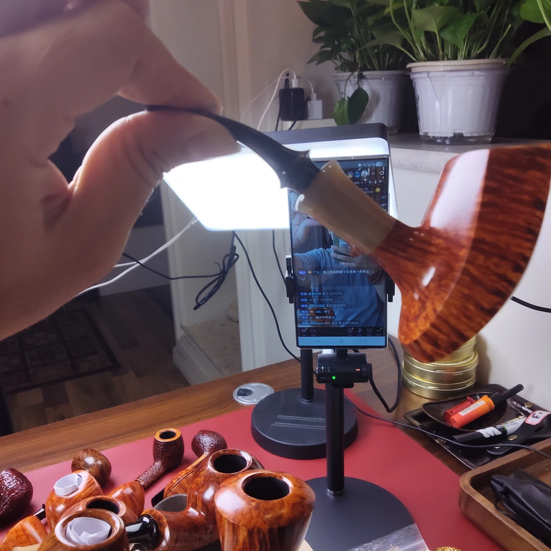 盾牌高定手工烟斗
