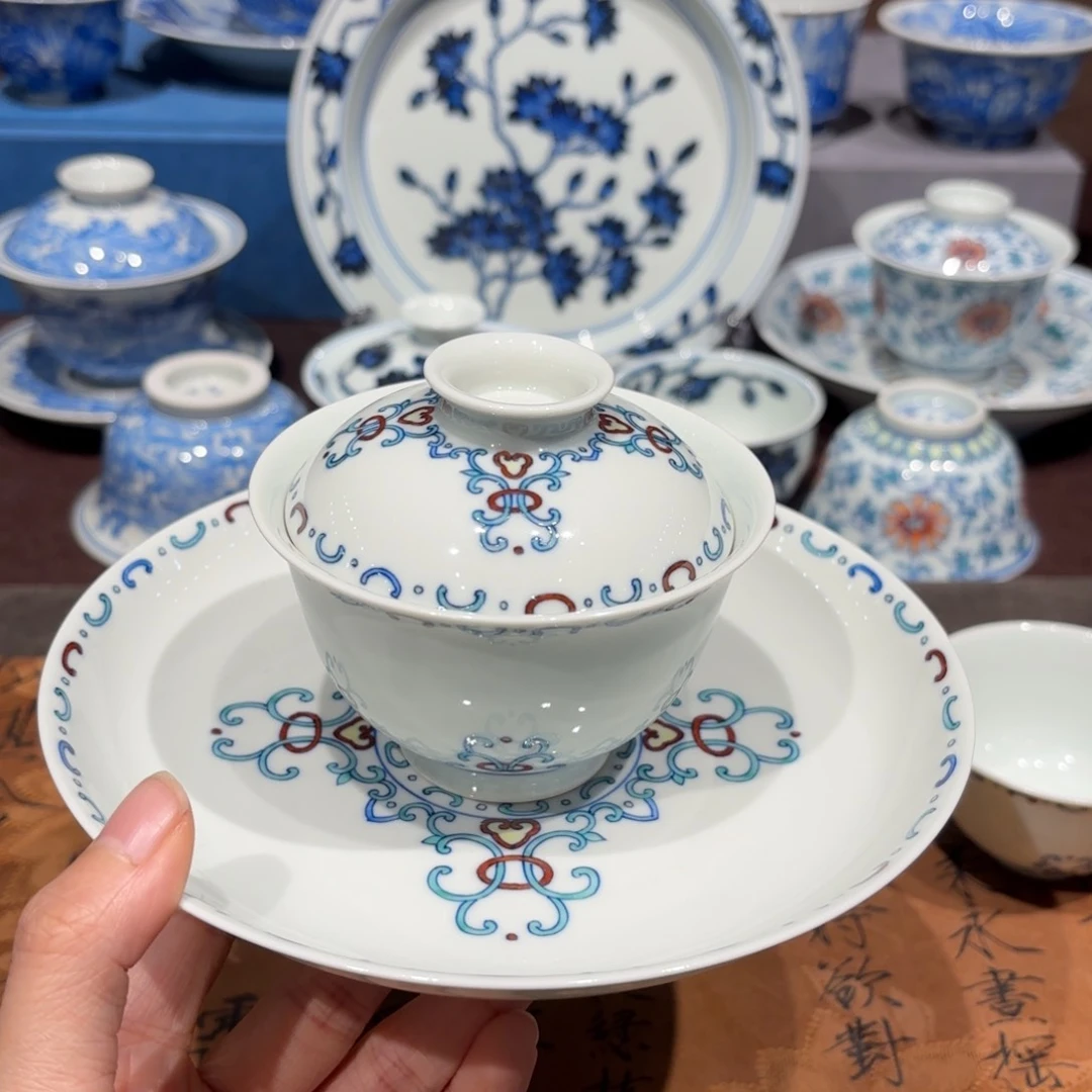 瓷片景德镇纯手工手绘