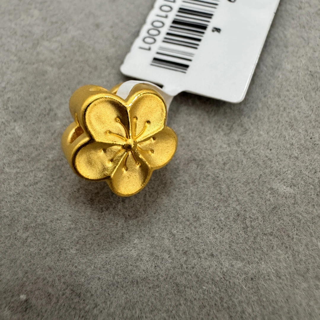 【莹莹专享】足金999投资金 桃花GP    1.13纳金添福