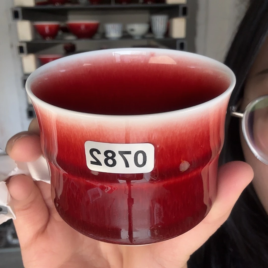 瓷片景德镇郎红陶瓷