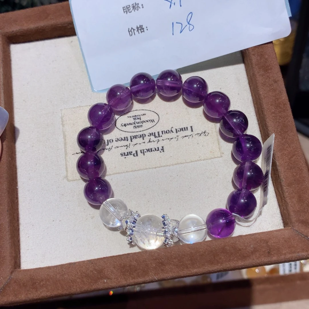 水晶手串未镶嵌观***k253号