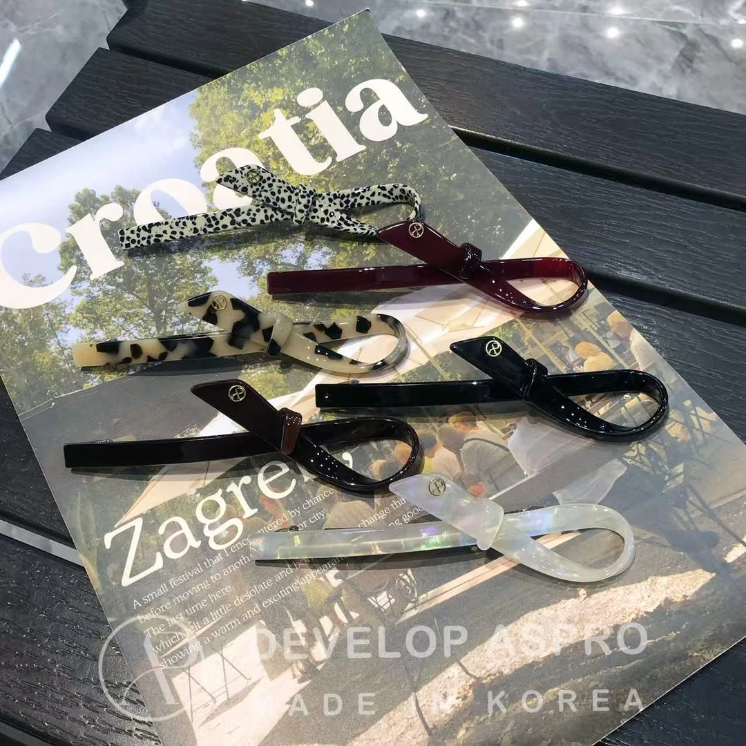 【现货】【ASPRO醋酸】韩国百搭发夹时尚经典减龄弹簧夹B2-1-AP51