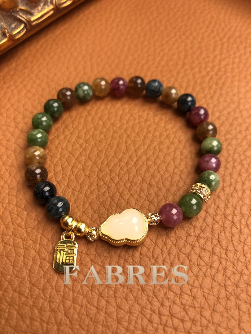 铜合金手链 B1722 FR★【彩虹福禄】手链