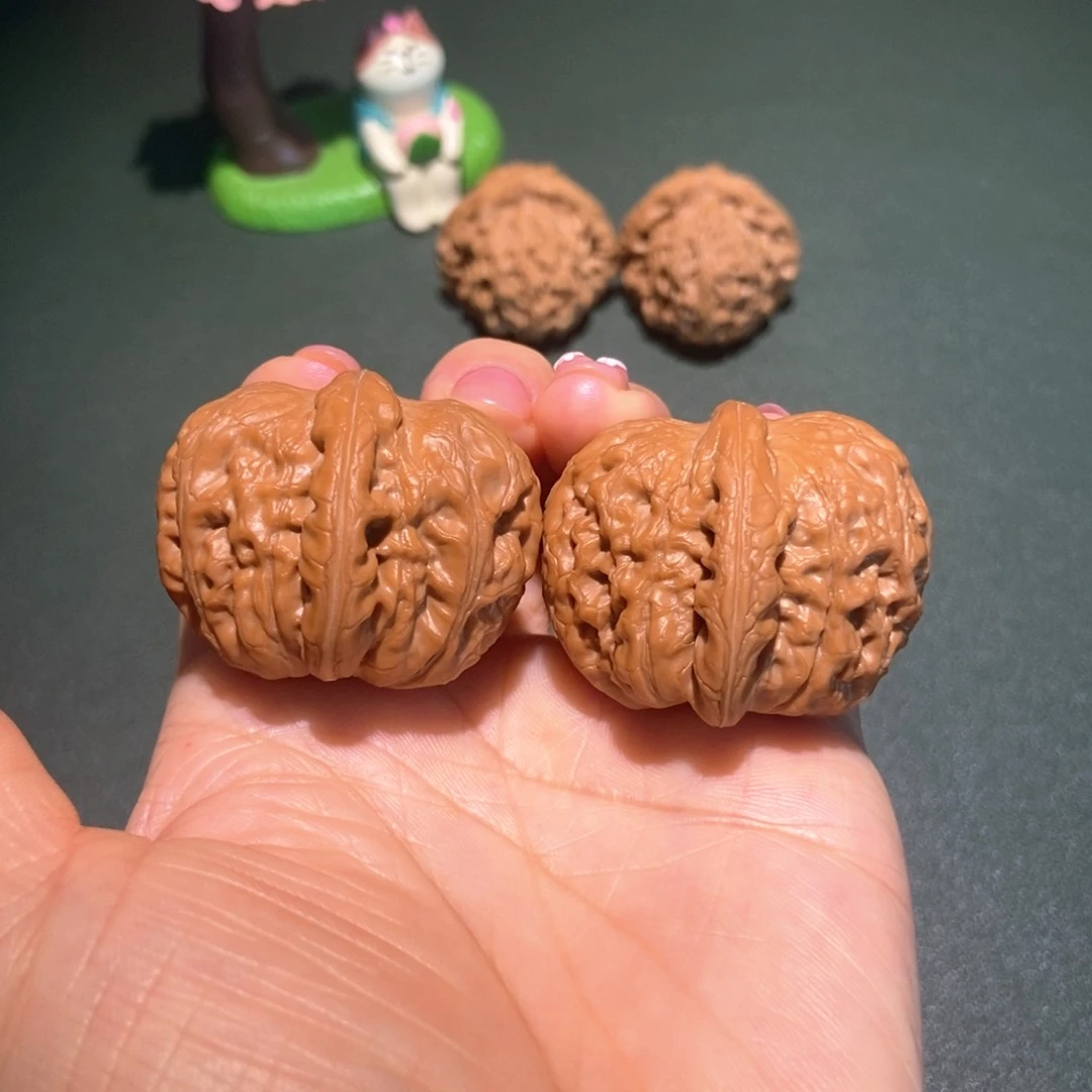 文玩核桃把件元宝全品