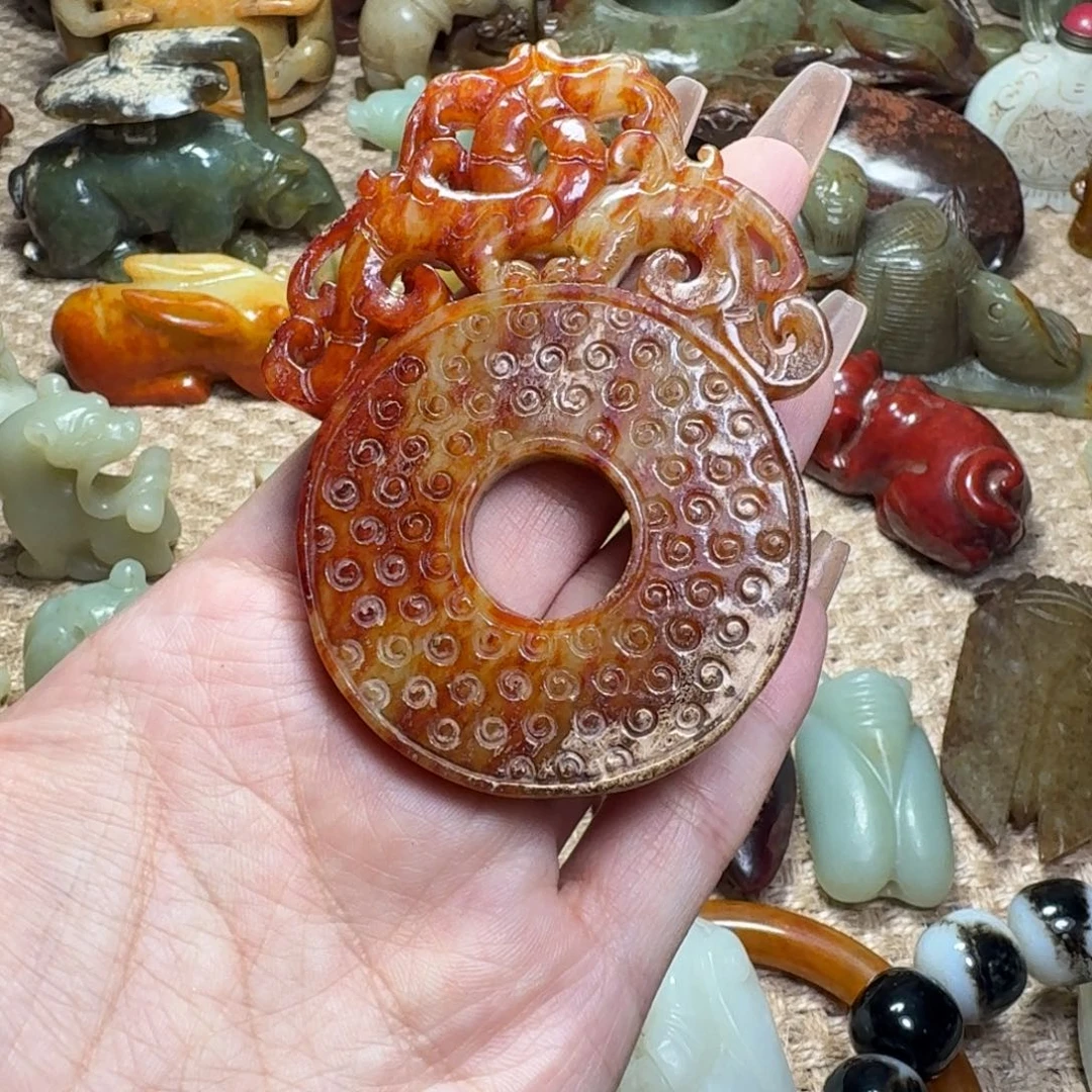 白玉菩提吊坠挂件