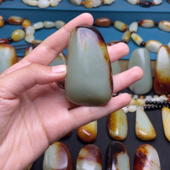 和田玉未镶嵌颈饰用****4