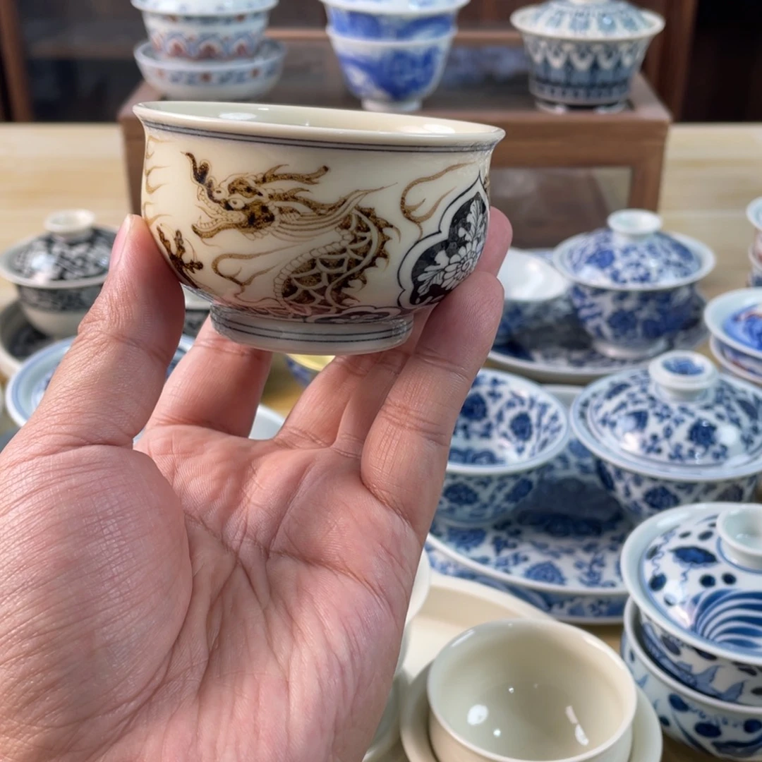 景德镇手工手绘茶具