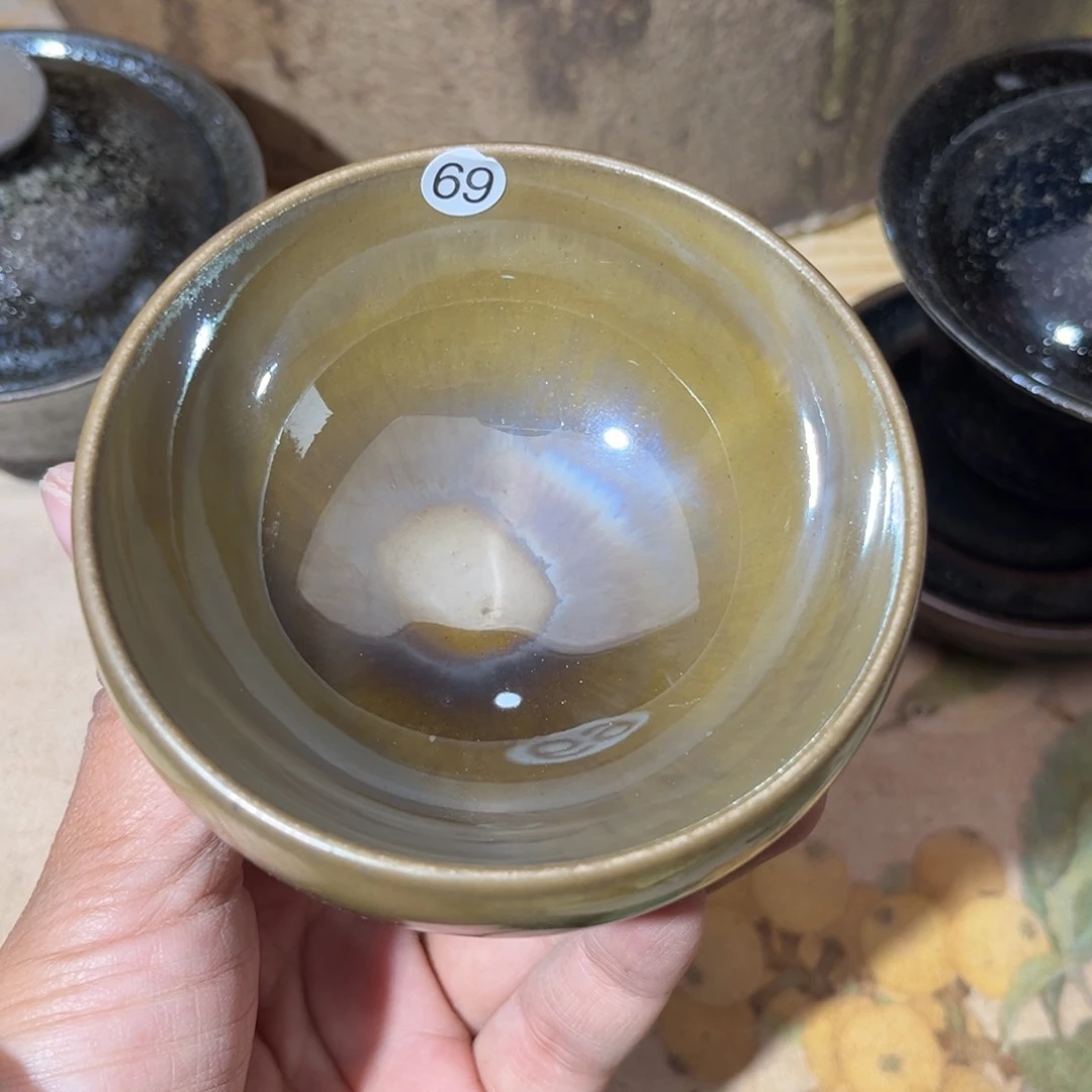 茶盏义兴龙窑坚持真柴烧