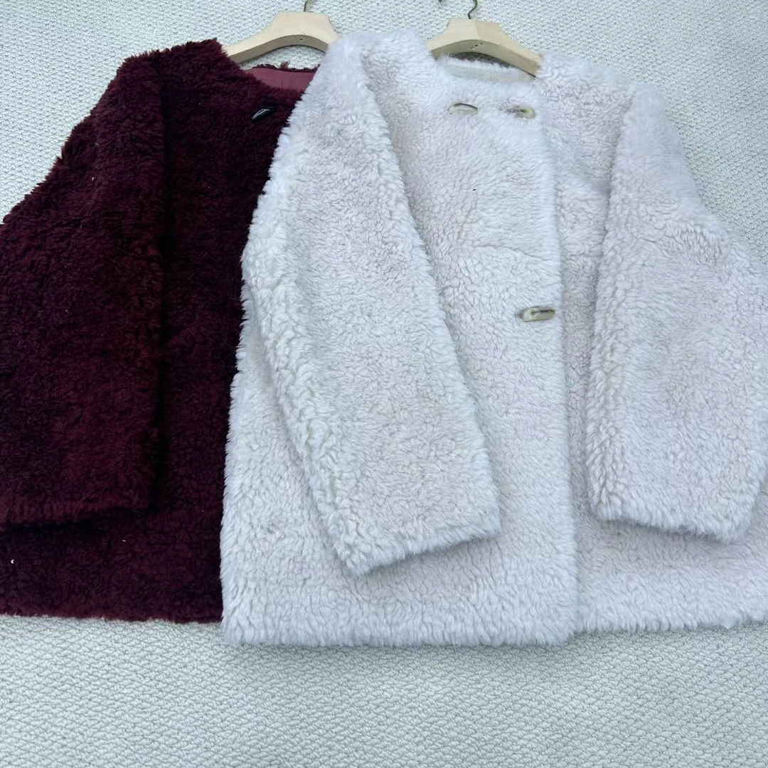 静静推荐 新款时尚长款毛毛衣22c090