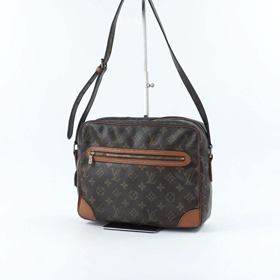 95新 LouisVuitton/路易威登 二手老花开口笑单肩包W63553