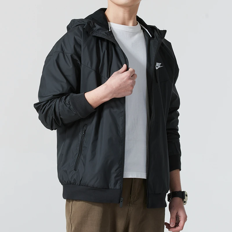 NIKE耐克外套男装上衣流光风运动服休闲健身跑步训练夹克727325