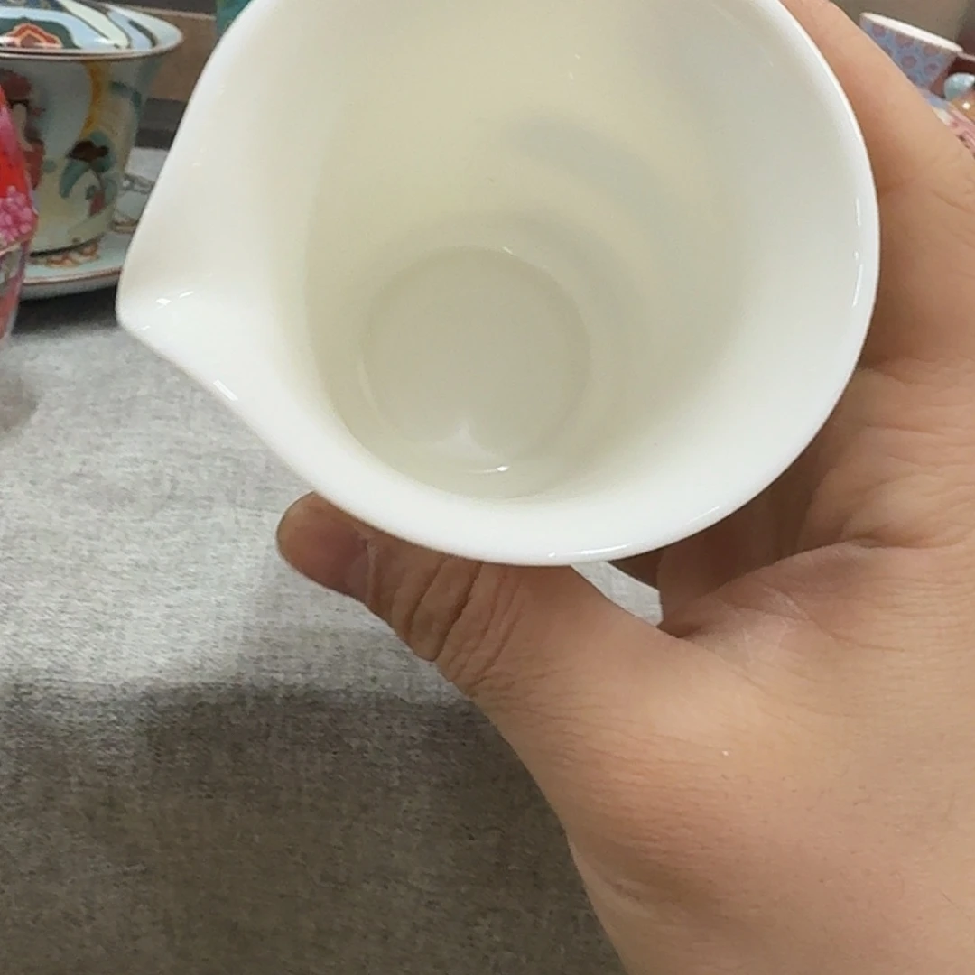 微瑕公道杯一个陶瓷