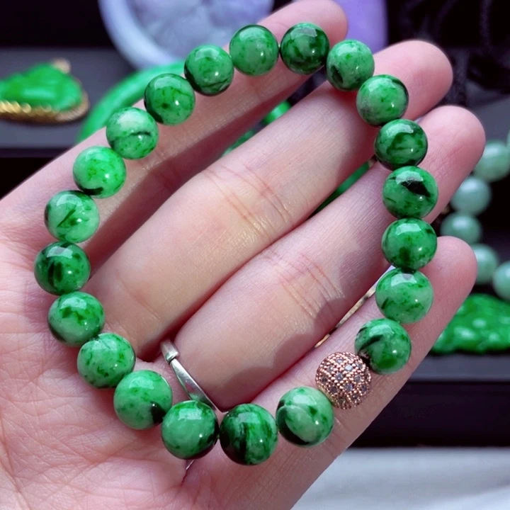 翡翠未镶嵌手串手串