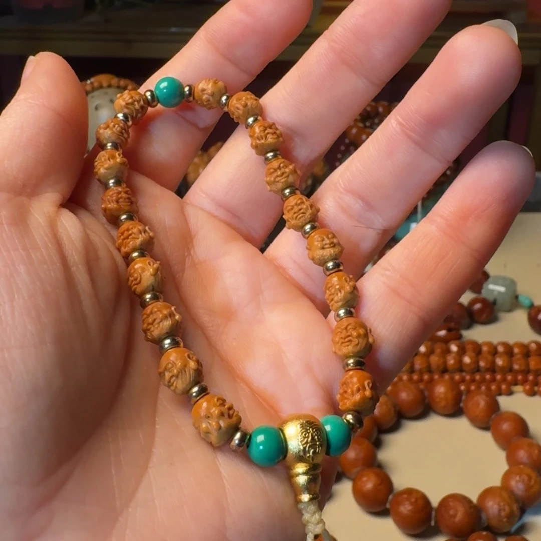 橄榄核手串/手链核尖罗汉