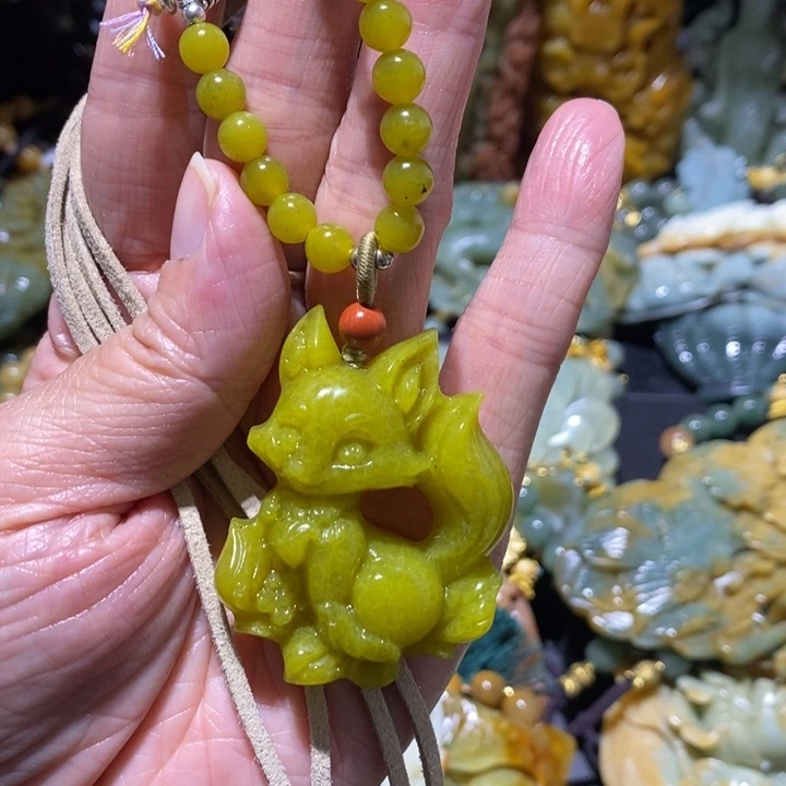 岫玉岫玉吊坠未镶嵌