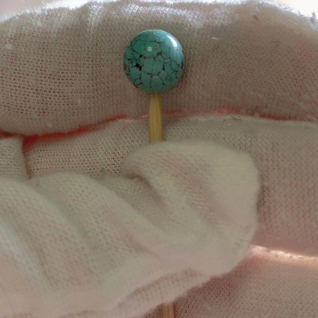 绿松石未镶嵌挂件