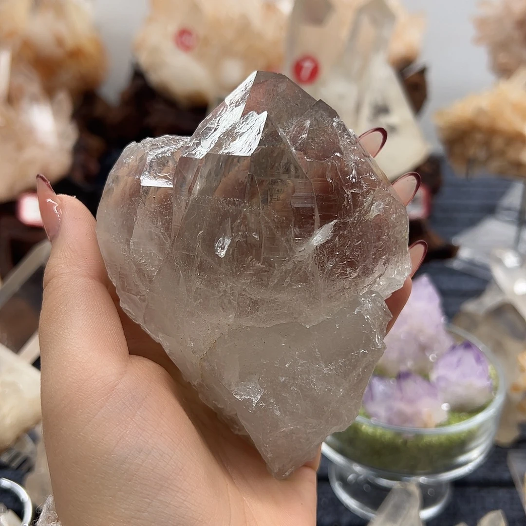 福***椒水晶珠宝半成品银S925镶嵌