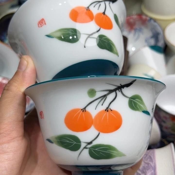 2只微瑕茶具茶具茶具