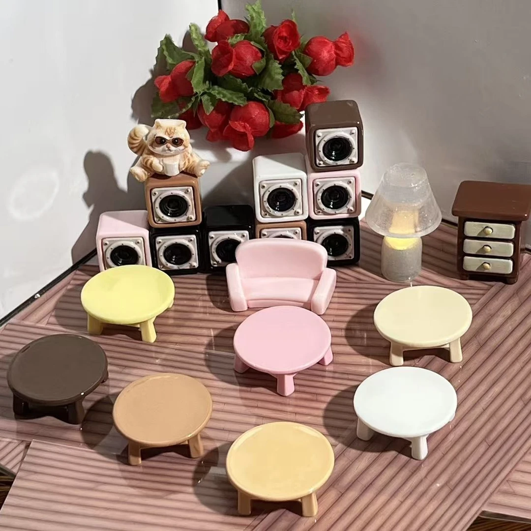 DLM定制大圆桌卡通树脂diy手工制作发夹手机壳饰品配饰件配件