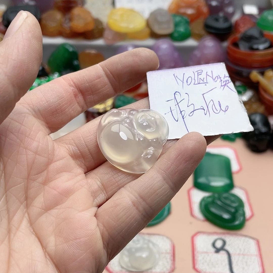 玛瑙/玉髓颈饰合金静*