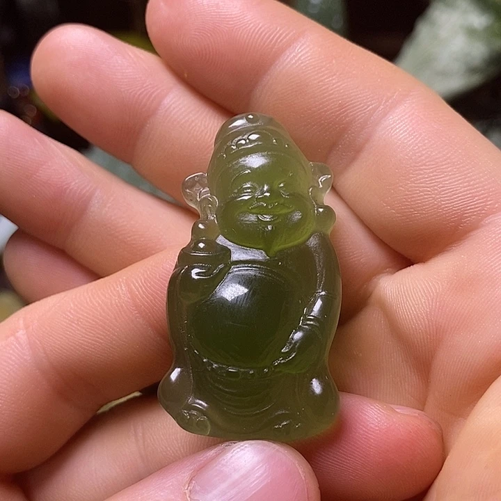 岫玉未镶嵌岫玉颈饰