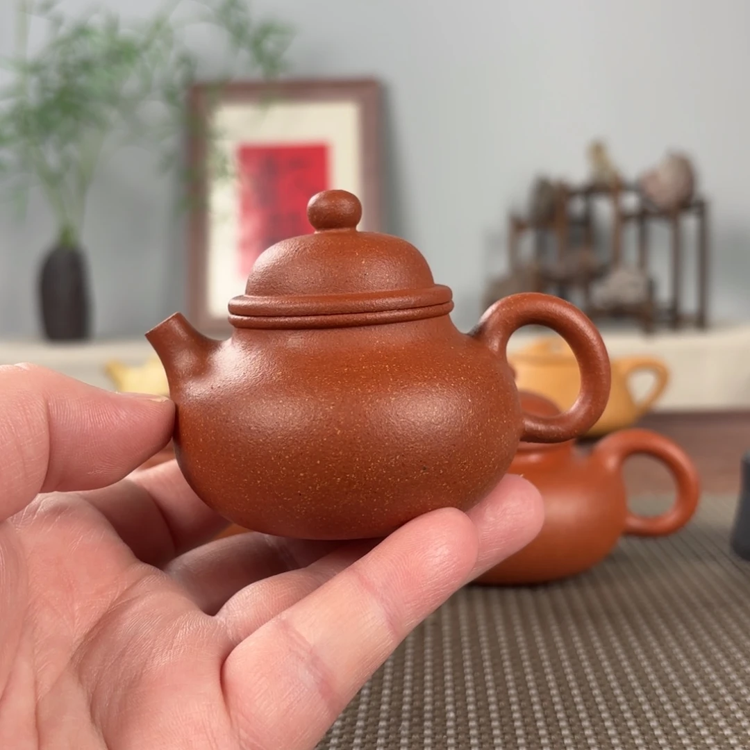茶壶紫砂黄龙山原矿紫砂壶110