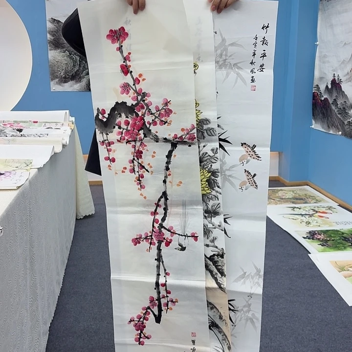 国画手绘国画作品