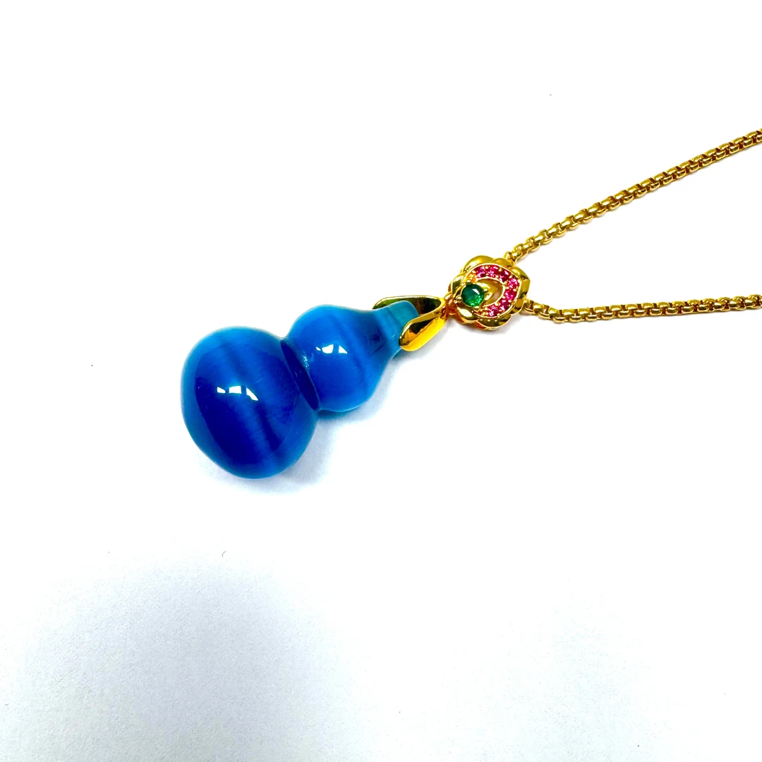 甄宝 D185 时尚源头甄选配搭首饰有礼盒吊坠配链子