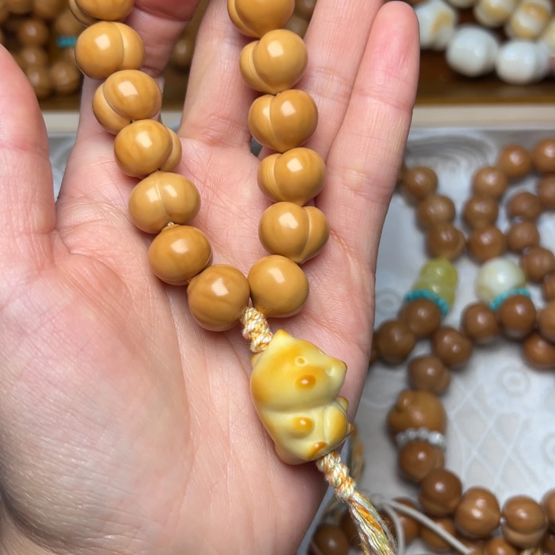 猴头核桃手串屁桃