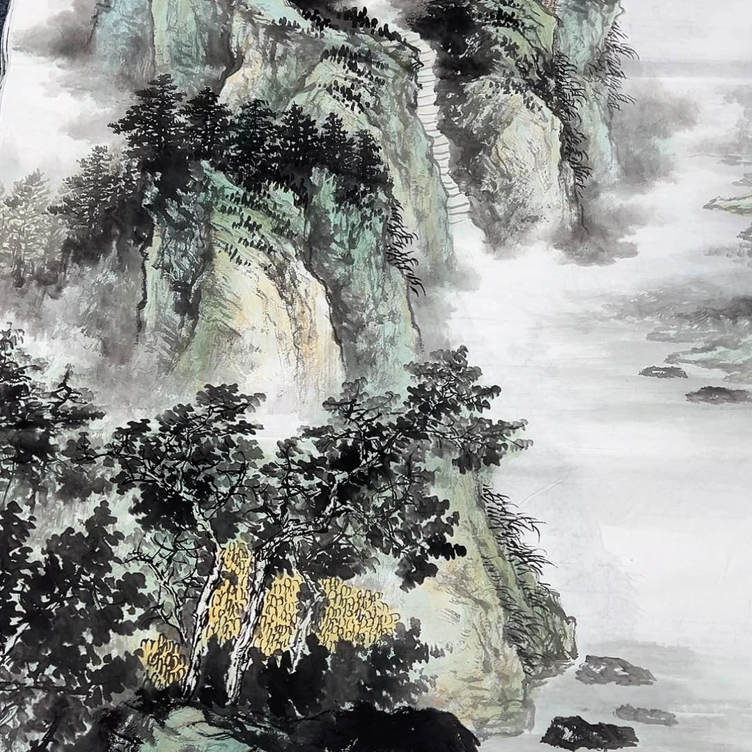 国画纯手绘作品欣赏