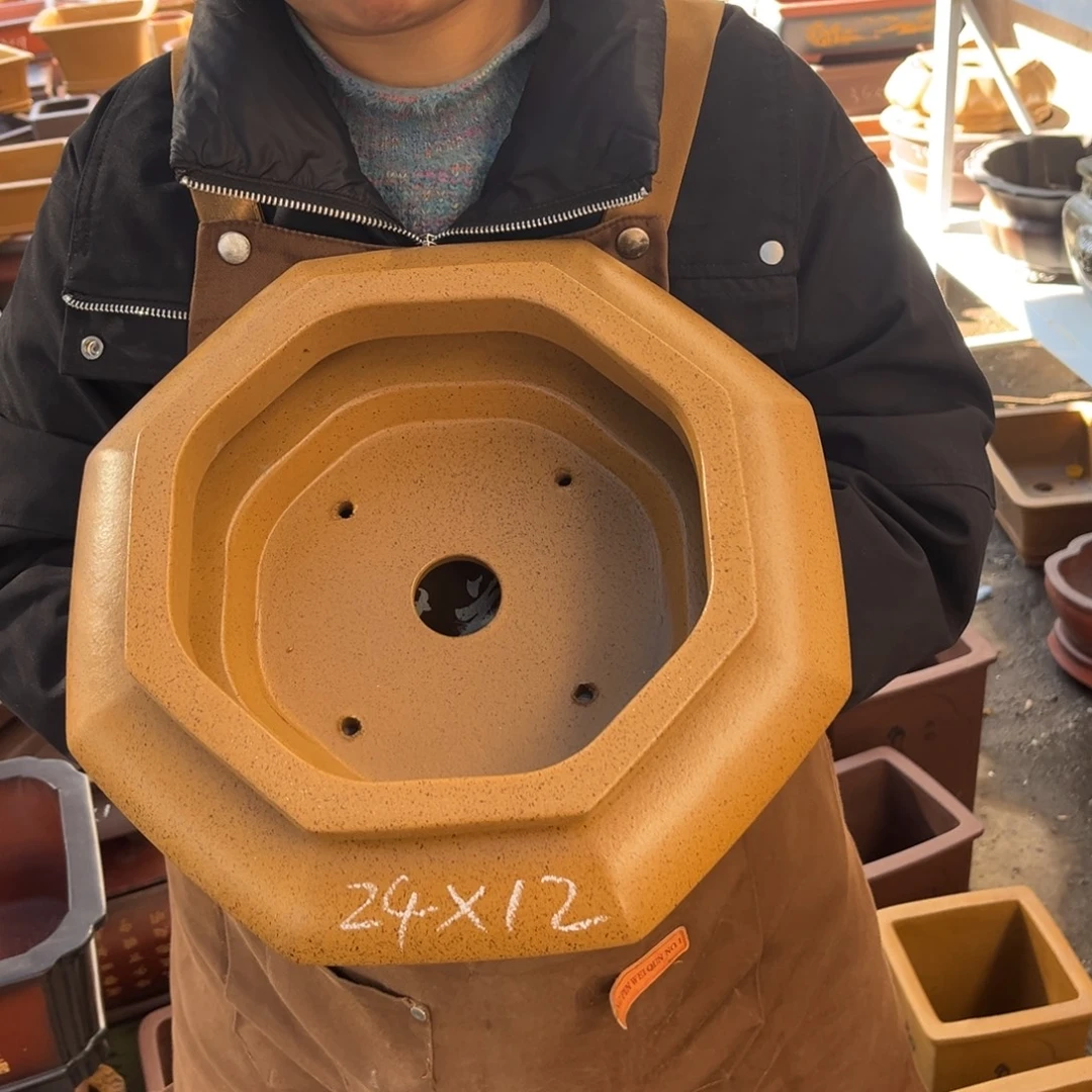 紫砂花盆盆景艺术