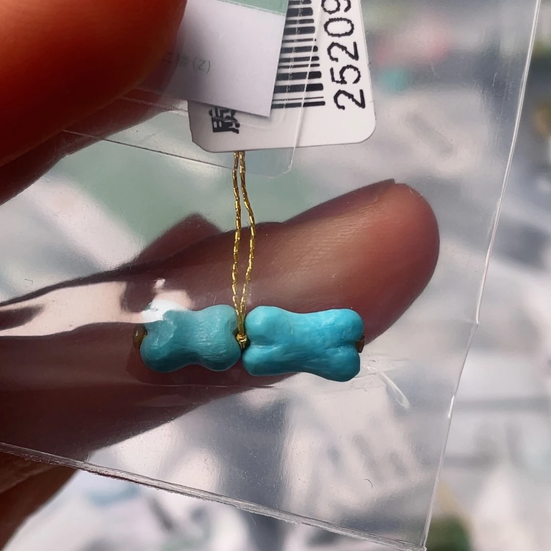 绿松石珠宝半成品未镶嵌