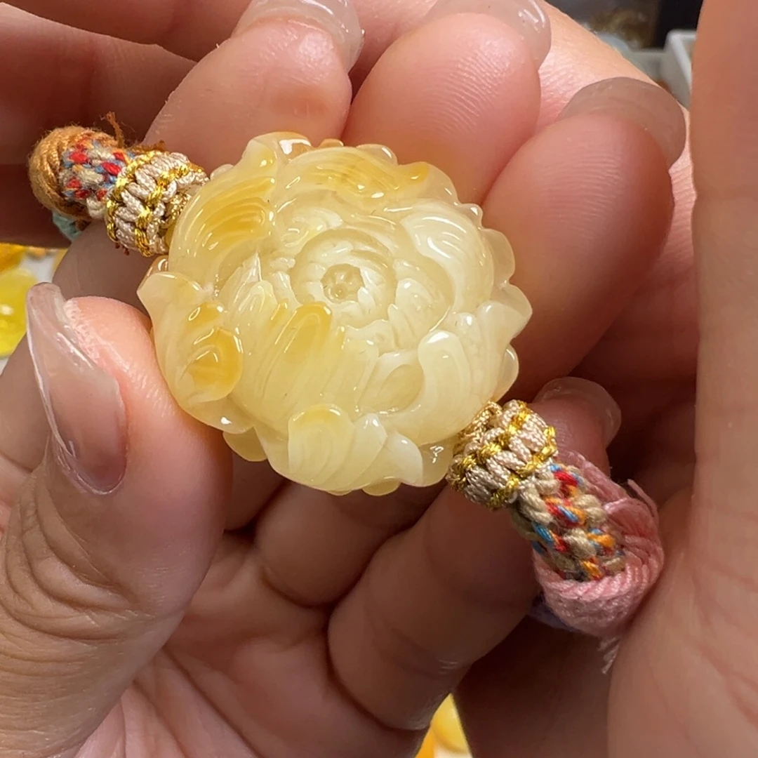 裸石蜜蜡未镶嵌蜜蜡