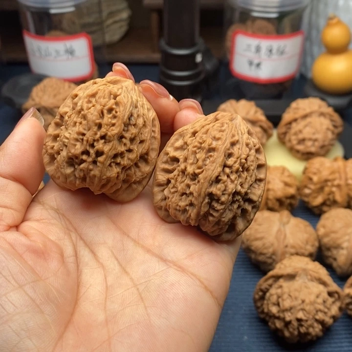 吊坠文玩核桃38南疆石全品