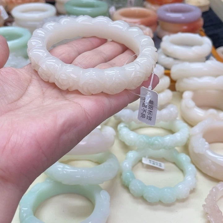 未镶嵌石英岩玉珠宝奇石缘*