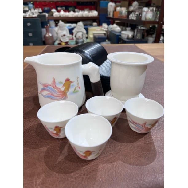 370金玉满堂一壶四杯旅行茶具