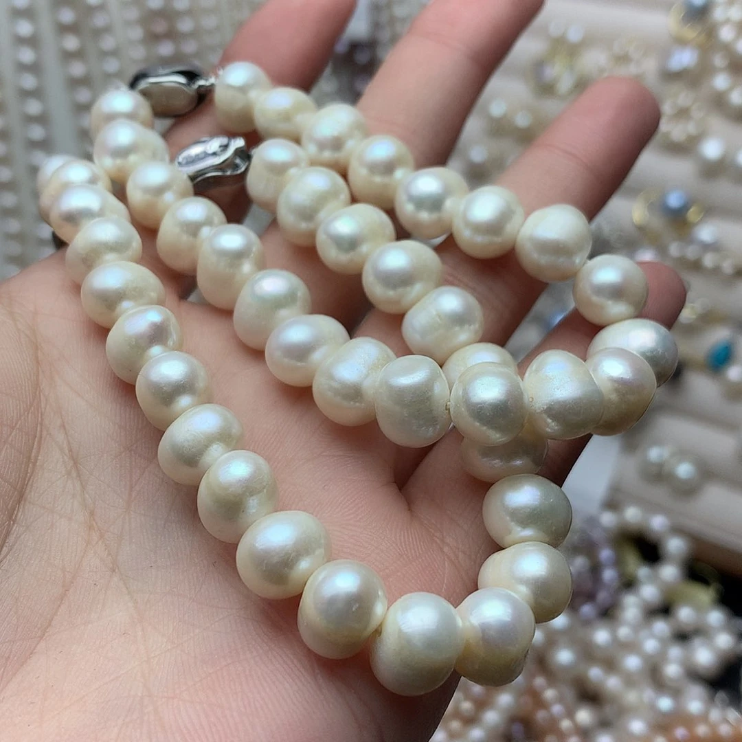 淡水珍珠8-10未镶嵌a82手链