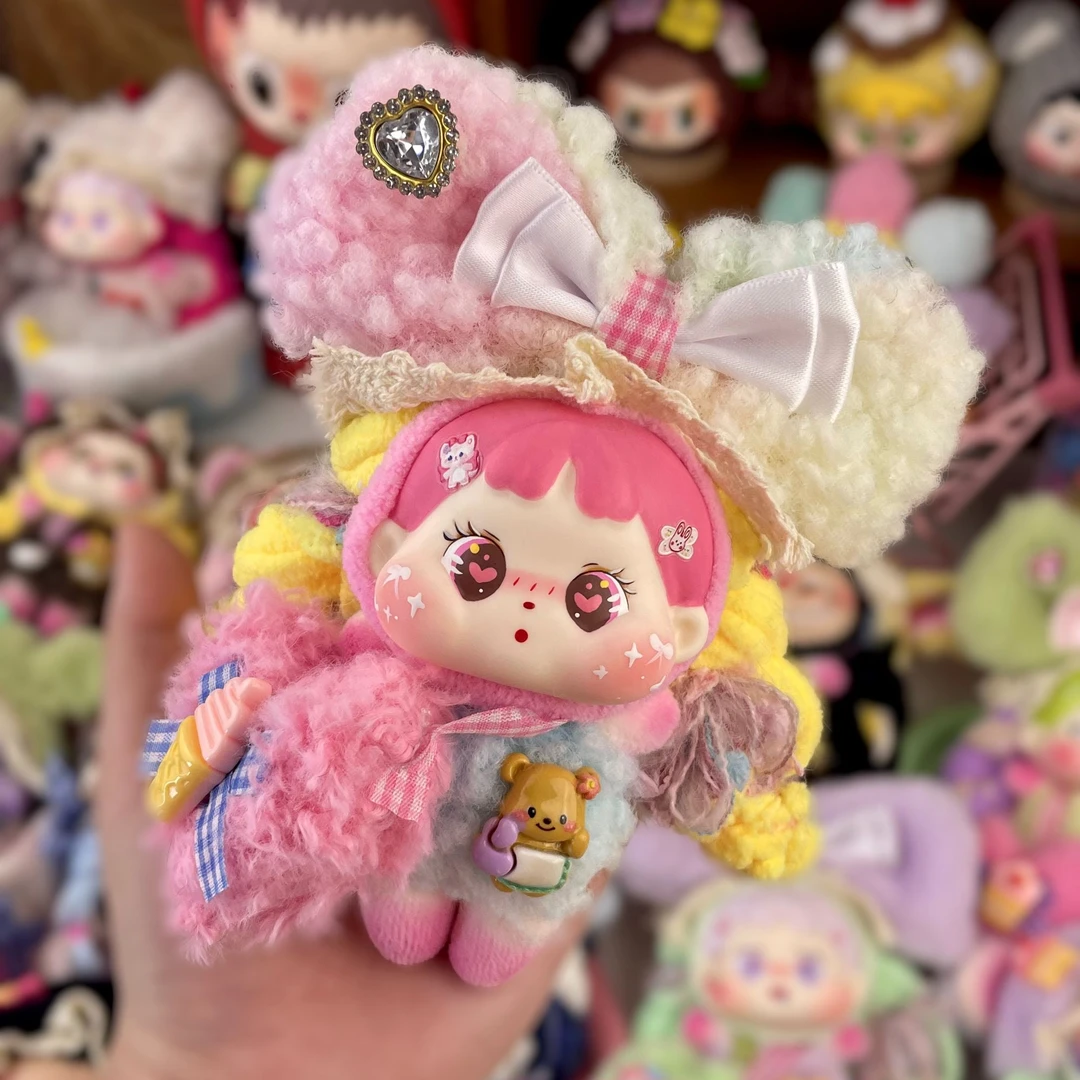 【kiki杂货铺】纯手工娃娃二改树脂粘土可爱挂件拆开不退换